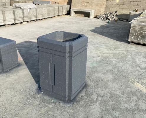 سطل زباله بتنی-013