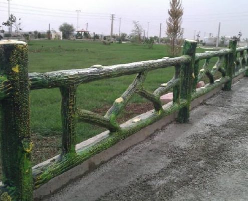 نرده بتنی پیش ساخته
