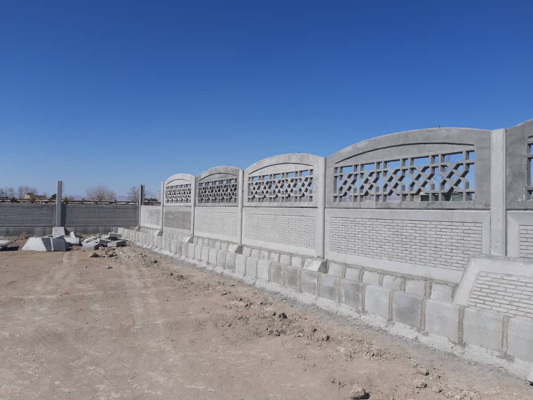 دیوار کشی آرامستان موسیان دیوار کشی آرامستان موسیان